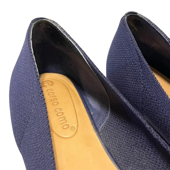 Corso Como Women’s Navy Flats 8M - Picture 10 of 16